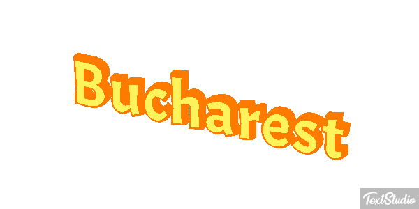 Bucharest Efecto de texto