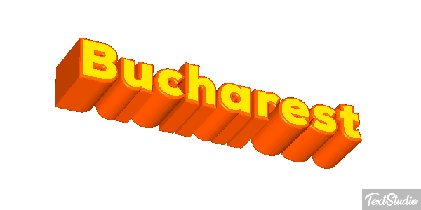 Bucharest Efecto de texto