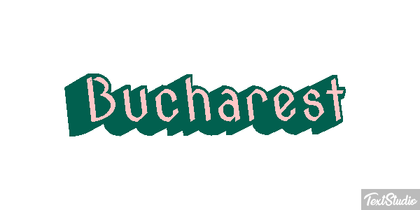 Bucharest Efecto de texto