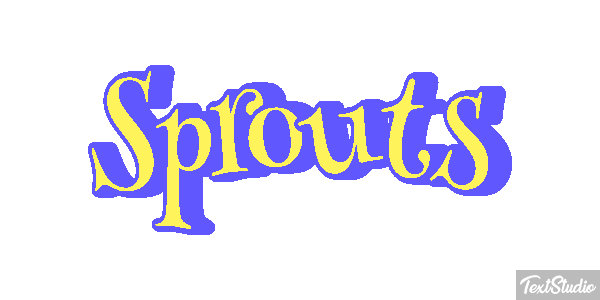 Sprouts Efeito do texto