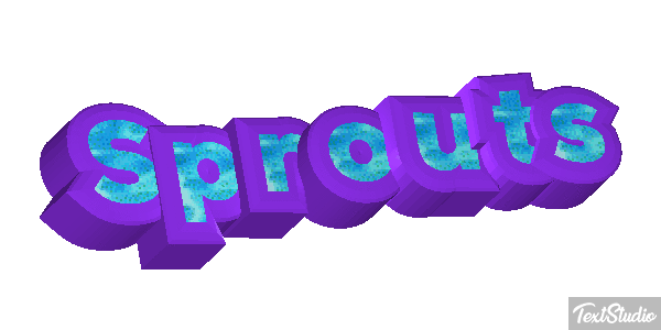 Sprouts Efeito do texto