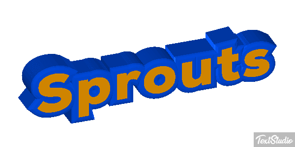 Sprouts Efeito do texto