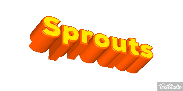 Sprouts Efeito do texto