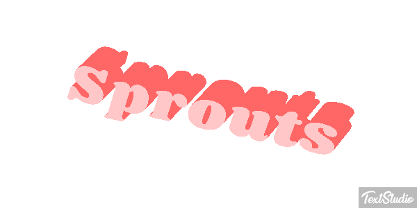 Sprouts Efeito do texto