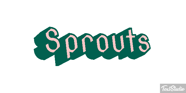 Sprouts Efeito do texto
