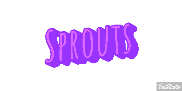 Sprouts Efeito do texto