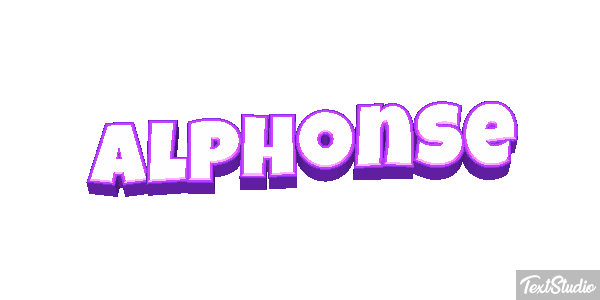 Alphonse Texteffekt