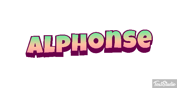 Alphonse Texteffekt