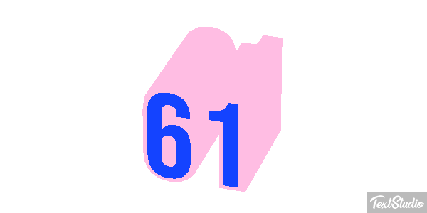 61 Metin efekti