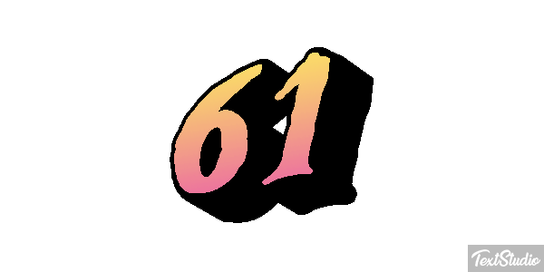 61 Metin efekti