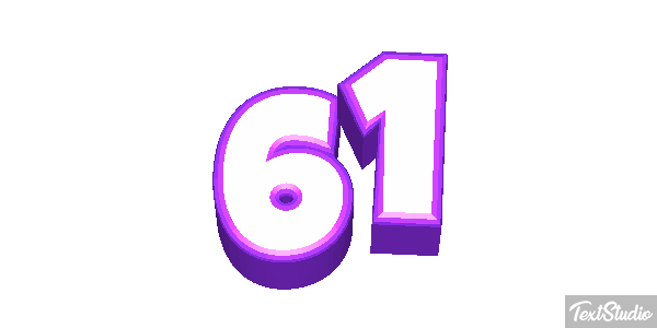 61 Metin efekti