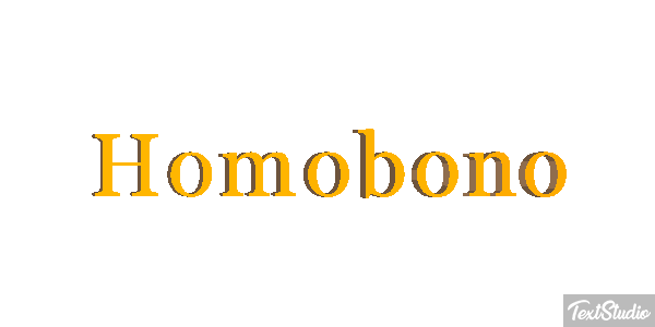 Homobono Metin efekti