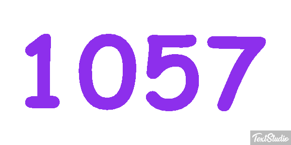 1057 Text effect