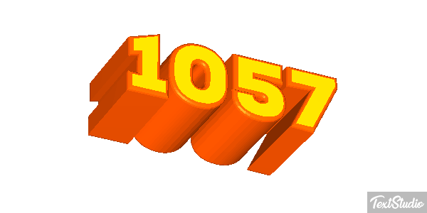 1057 Text effect