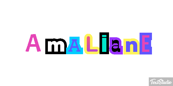 Amaliane Efekt tekstowy