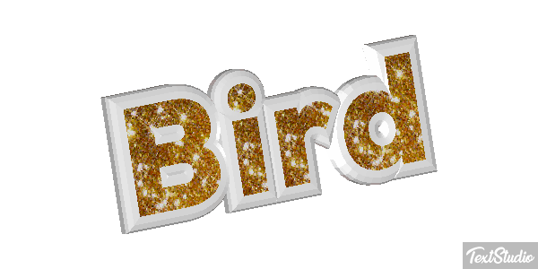 Bird Efecto de texto