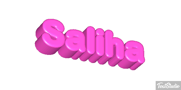 Saliha Efecto de texto