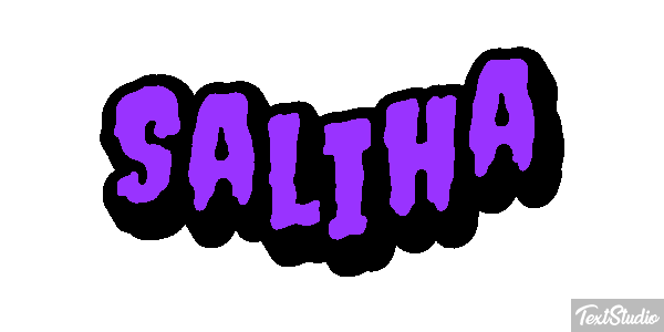 Saliha Efecto de texto