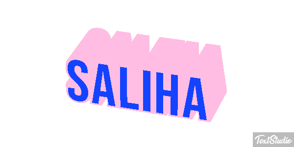 Saliha Efecto de texto