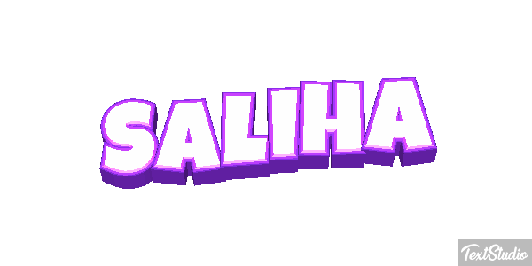 Saliha Efecto de texto