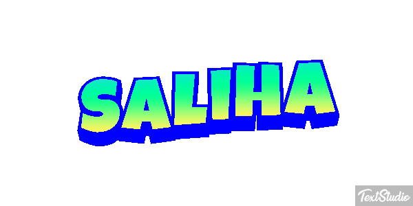 Saliha Efecto de texto