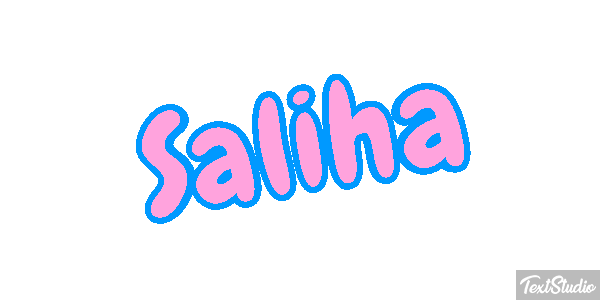 Saliha Efecto de texto