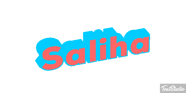 Saliha Efecto de texto