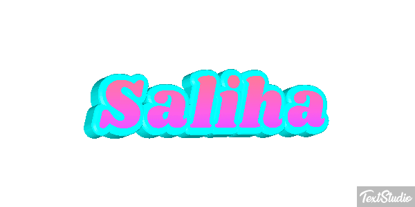 Saliha Efecto de texto