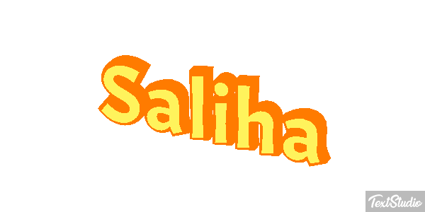 Saliha Efecto de texto