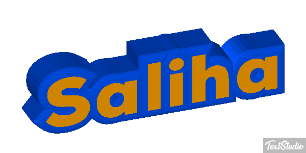 Saliha Efecto de texto
