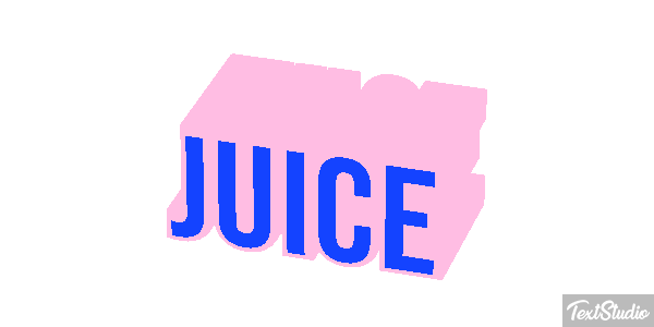 Juice テキスト効果
