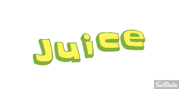 Juice テキスト効果