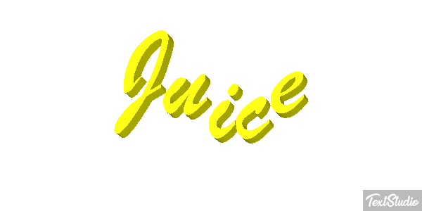 Juice テキスト効果