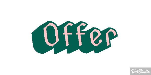 Offer Text effect
