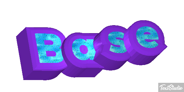 Base Text effect