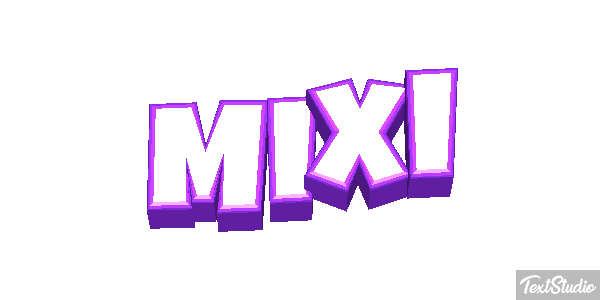 Mixi Text effect