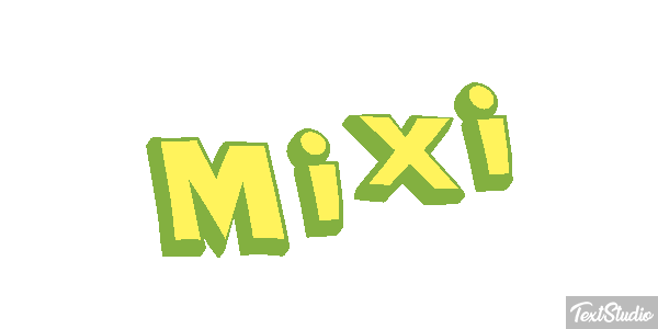Mixi Text effect