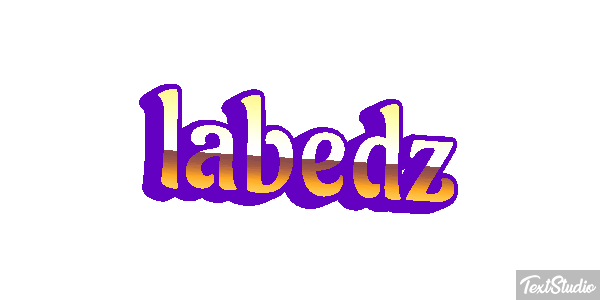 łabędź Efekt tekstowy