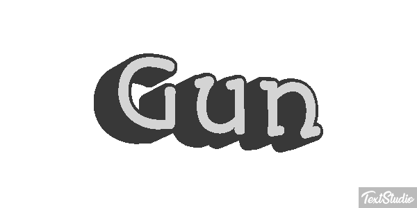 Gün Effetto testo