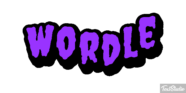 Wordle Text effect