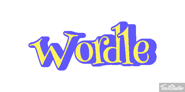 Wordle Text effect