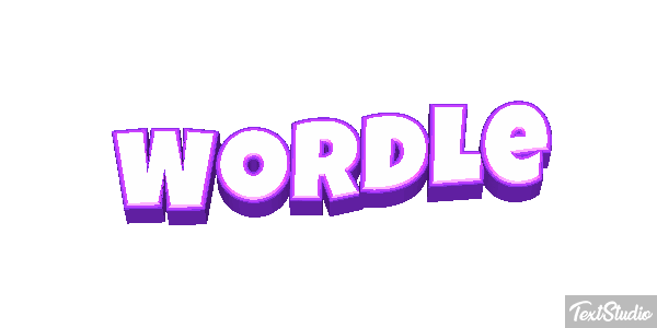 Wordle Text effect