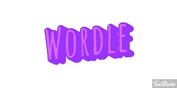 Wordle Text effect