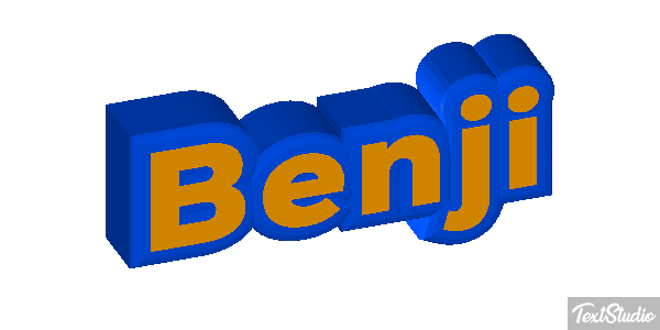 Benji Text effect