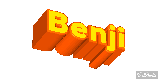 Benji Text effect