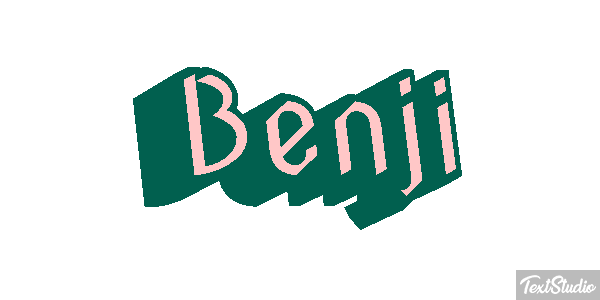 Benji Text effect