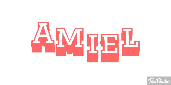 Amiel Efekt tekstowy