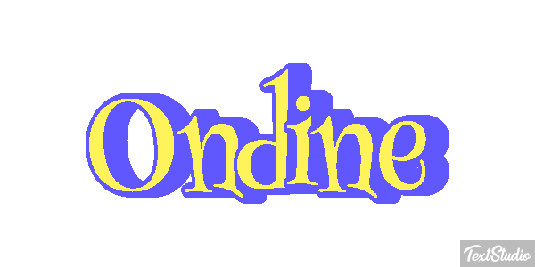 Ondine Effet de texte