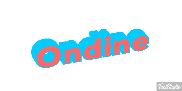 Ondine Effet de texte
