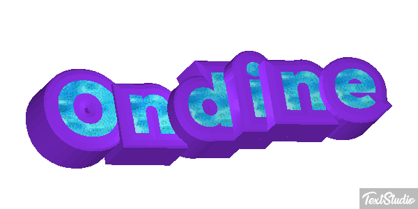 Ondine Effet de texte